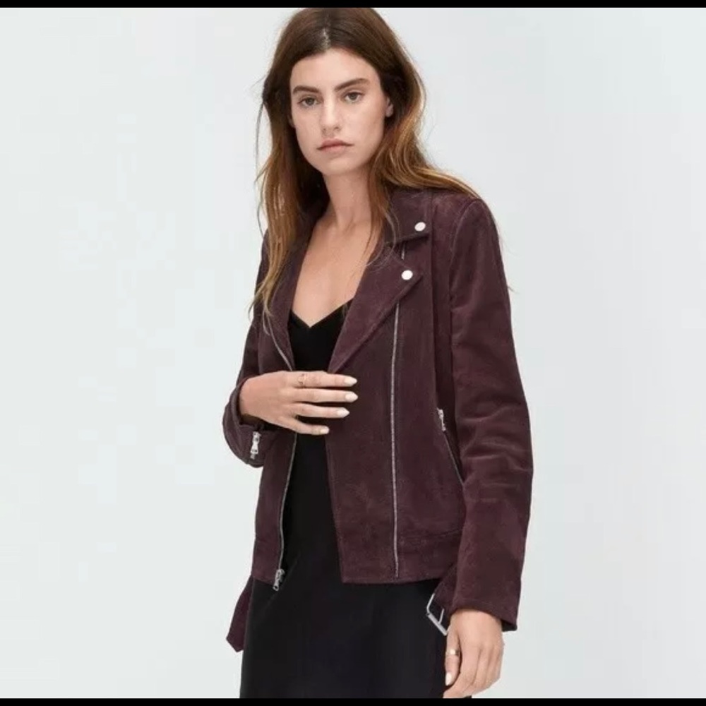 Nwot UGG Stacey Suede Moto Jacket